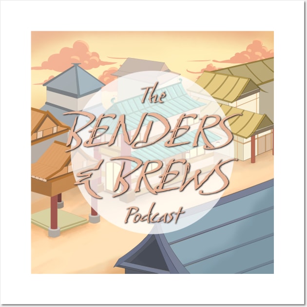 Benders & Brews Logo Wall Art by GorsskyVlogs